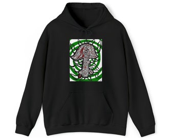 Dark Mushroom Unisex Heavy Blend™ Hooded Sweatshirt