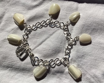 Creepy tooth bracelet