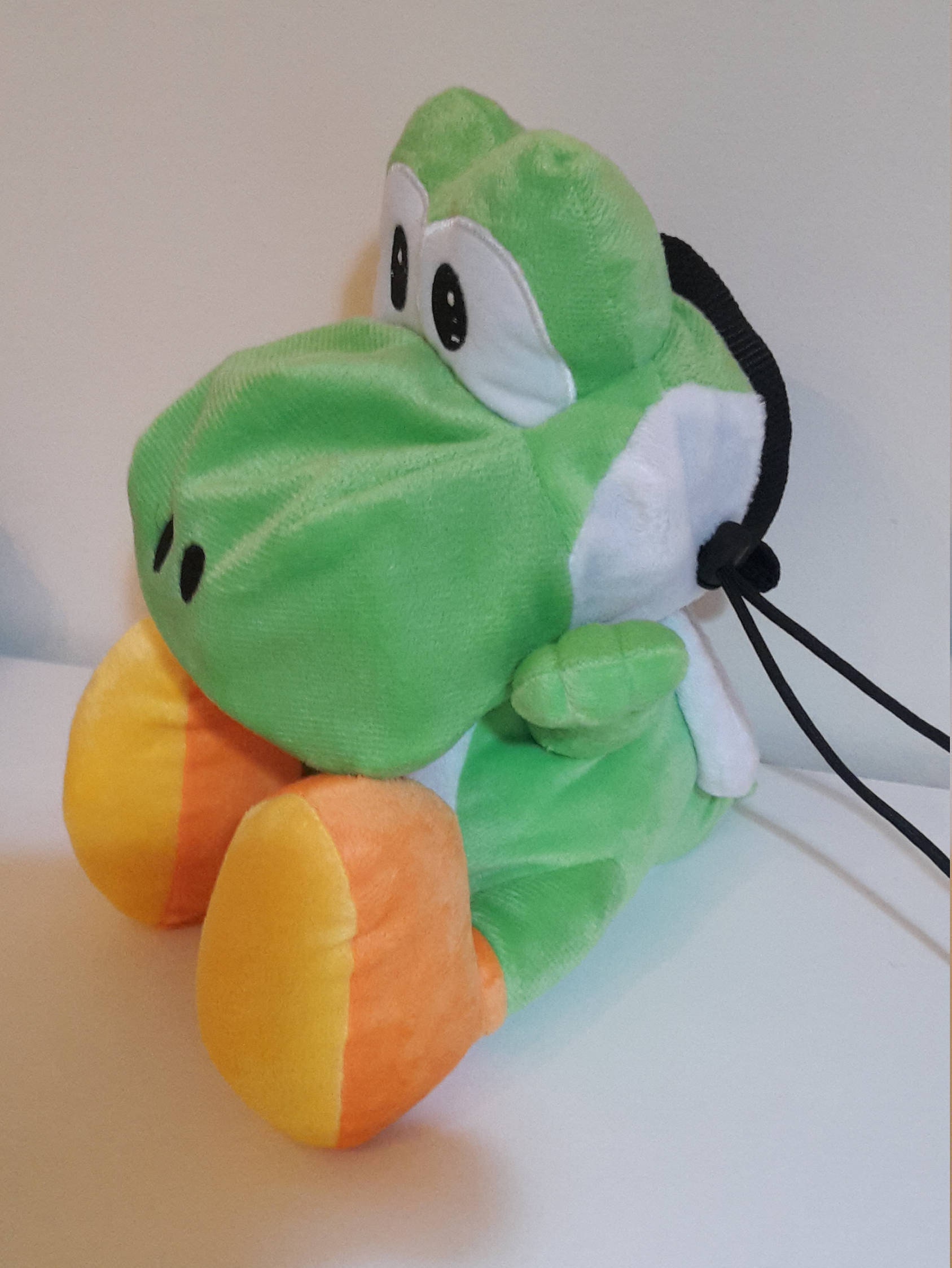 Yoshi Rock Climbing Chalk Bag made from a child's plush Etsy