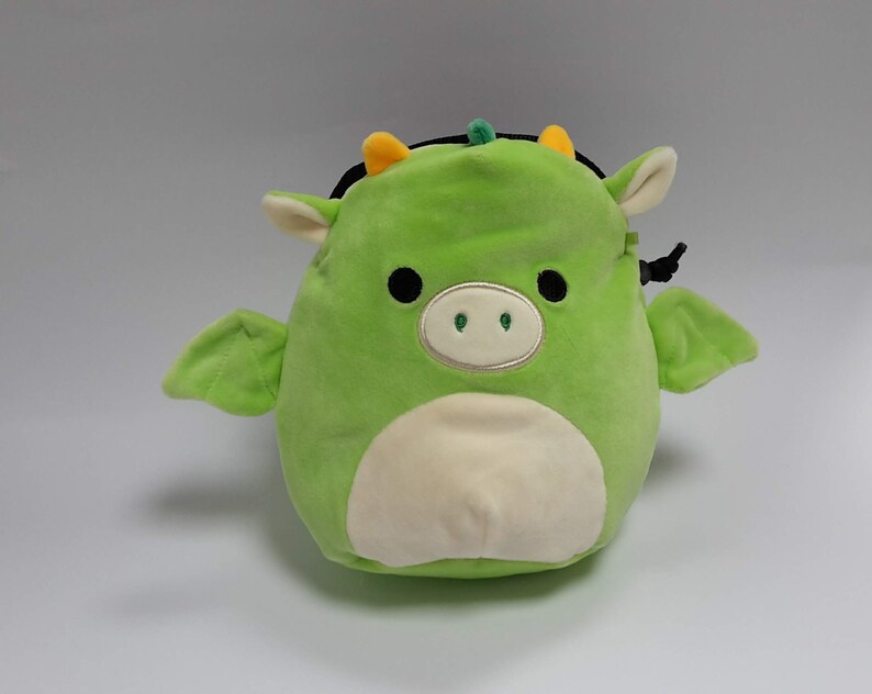 Kawaii Green Dragon Rock Climbing Chalk Bag Etsy