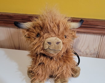 Highland Cow Rock Climbing Chalk Bag