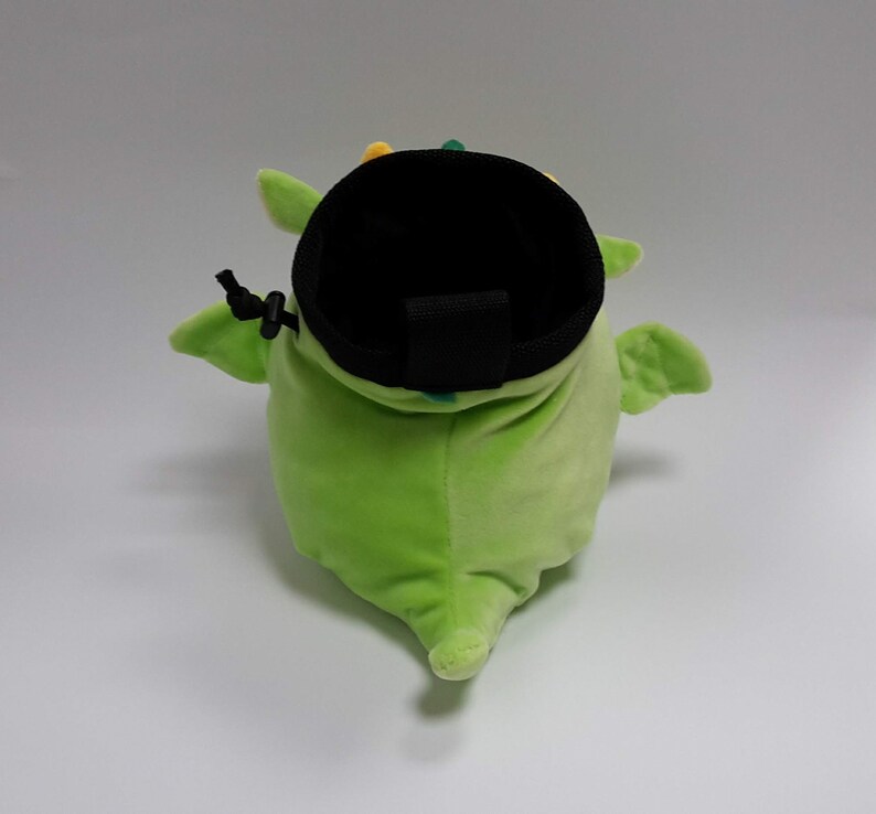 Kawaii Green Dragon Rock Climbing Chalk Bag Etsy