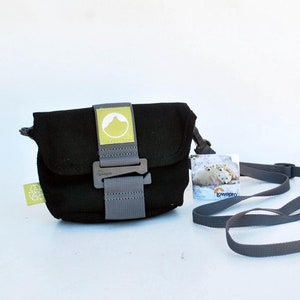 Lowepro Sac à bandoulière unisexe en polyester, carré total noir vintage rectangle petite toile pour hommes femmes sac fourre-tout sac à main