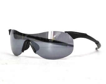 Gafas de sol envolventes / Gafas de sol con protección negra / Gafas deportivas estilo Y2K / Gafas unisex con protección UV