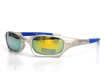 y2k Sport Sonnenbrillen – Verspiegelte Gläser – Rundum Sport Sonnenbrillen – Italien Design UV-Schutz – Unisex Brillen