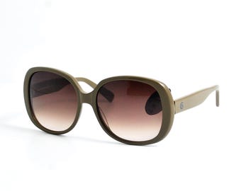 Brown aviator sunglasses sun glasses brown lens square 70s 80s style Cateye Bling Designer Fashion vintage jlo euphoria eye wear round