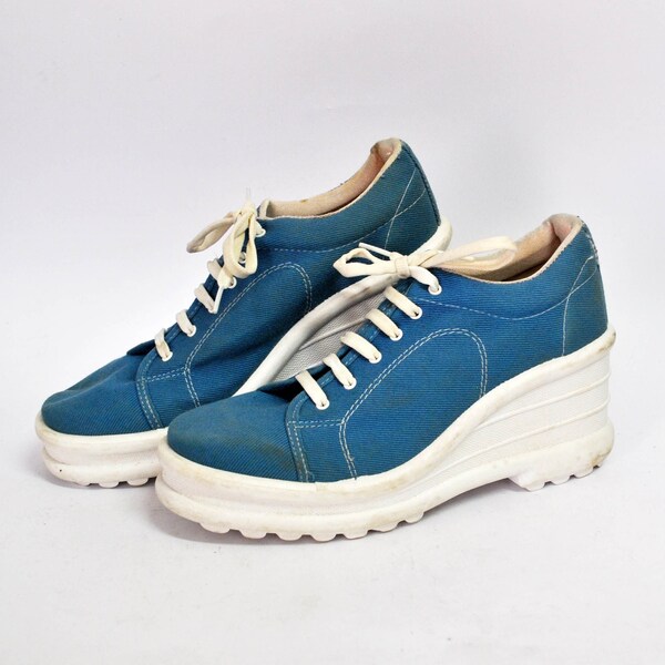 platform green shoes