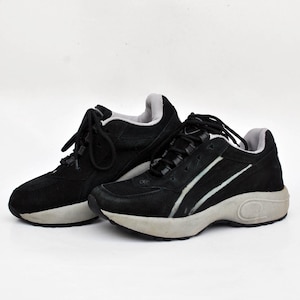 platform sneakers shoes goth rock shoes buffalo vintage platform womens shoes chunky sneakers size eu 40 uk 7 us 9 sport vintage 90s shoes