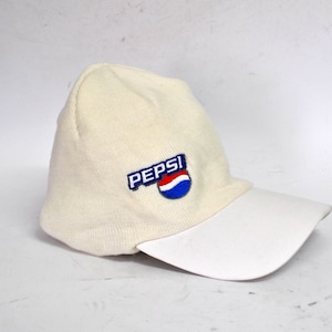 white pepsi yarn hat winter hat sport beanie knit high fashion knitted womens beanie skull cap hat warm winter hat small gift