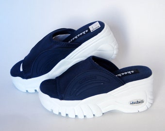 skechers thick soles 90s