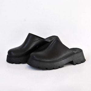 Platform rubber clogs deals
