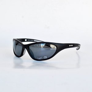 lotto matrix rave sunglasses black sun glasses vintage retro eye wear 90s round alien y2k club unisex steampunk futuristic black lens