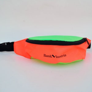 vintage fanny packs women bumbag shoulder bag summer fannypack orange Chest Pouch banana coachella neon colors acid 90s wear y2k fluorescent