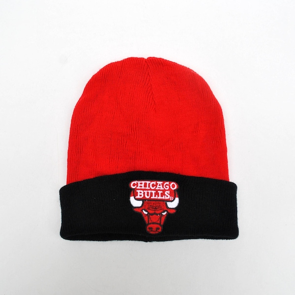 NBA chicago bulls chapeau de fil noir rouge bonnet d'hiver bonnet en tricot bonnet femme bonnet casquette tête de mort chapeau d'hiver chaud cadeau de basket-ball