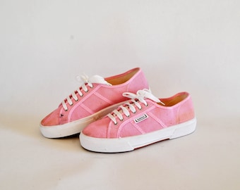 vintage canvas shoes 90s sneakers style flat tie sneakers womens shoes size eu 39 us 8 uk 6 platform 90s pink grunge joggers summer shoes