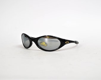 matriz de plástico gafas de sol rave gafas de sol redondas negras gafas de sol retro vintage 90s redondo extraterrestre y2k club unisex festival trance futurista