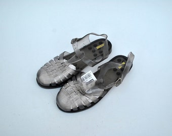 Grey jelly shoes 2025