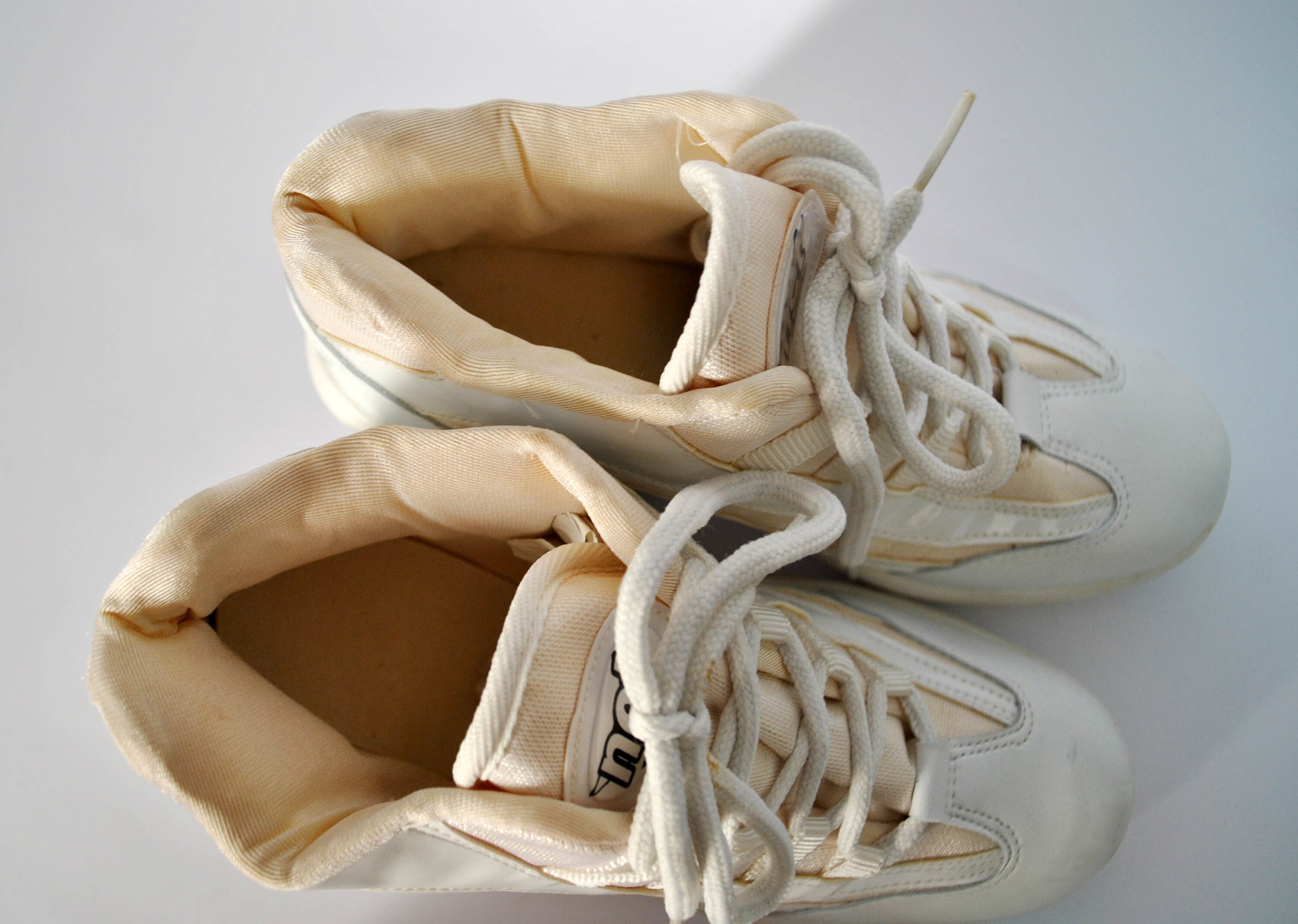 Vintage Platform Sneakers Platform Shoes White Platform