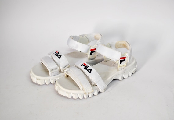 Buy Fila White Japanese Foam Sandals 90s Vintage Y2k Slip on Online in  India - Etsy