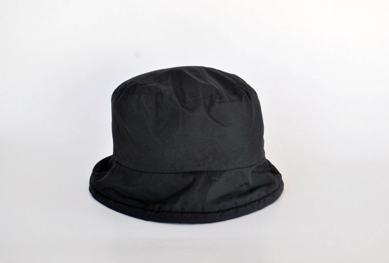 total black bucket hat winter beanie fashion hip hop fishermans trap tie diy womens mens unisex sun hat cap black festival hat beanie