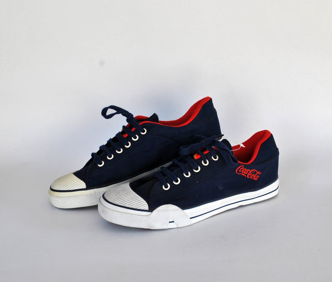 Mens Coca Cola Collectors Coke 80s Hipster Trainers Casual