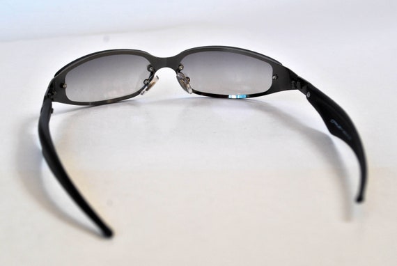 oakley matrix rave sunglasses black mirror round sung… - Gem
