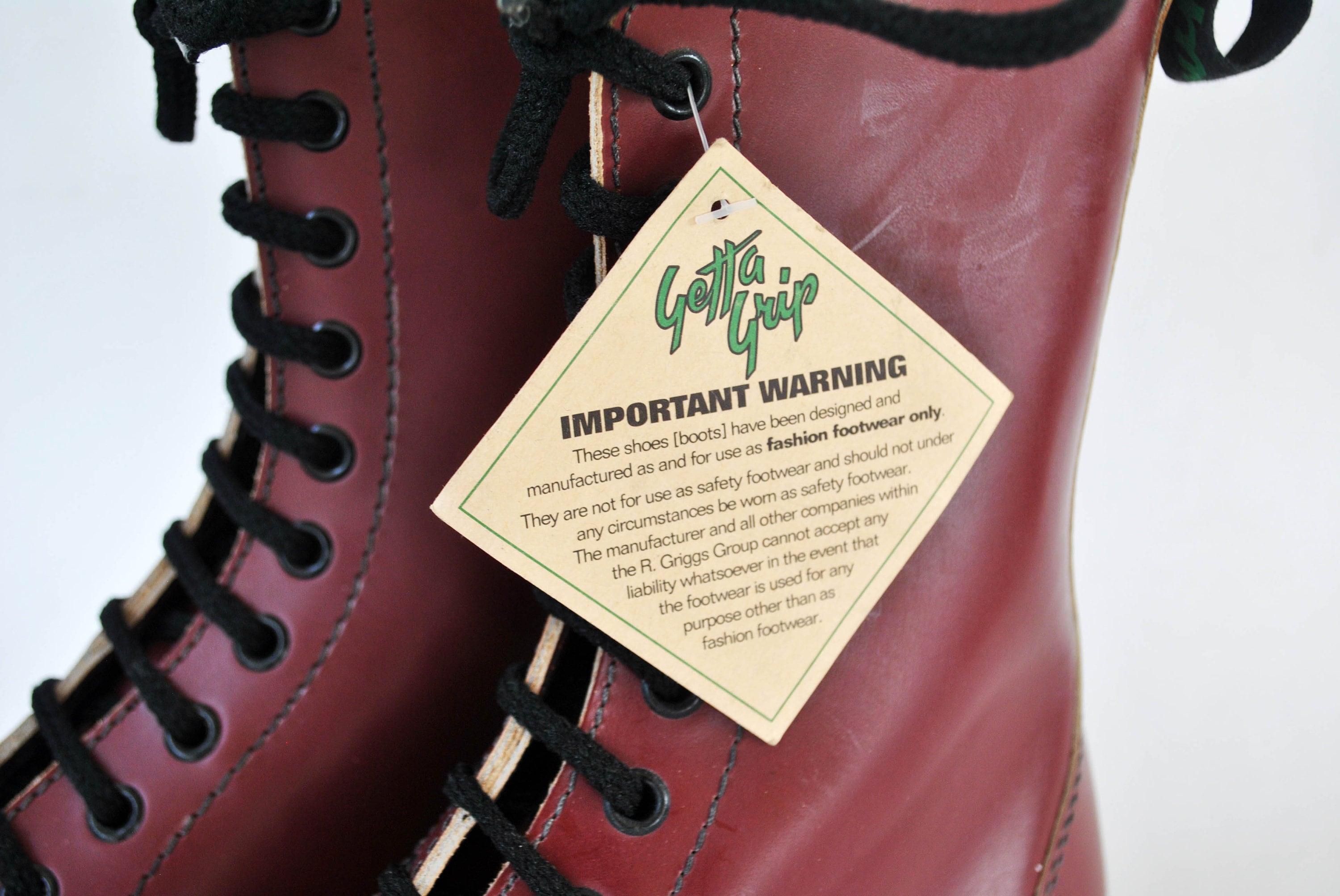 希少✨新品 GETTA GRIP レースアップ ヴィンテージカラー GETTA GRIP - イギリス製 Getta Grip ビンテージ レディース