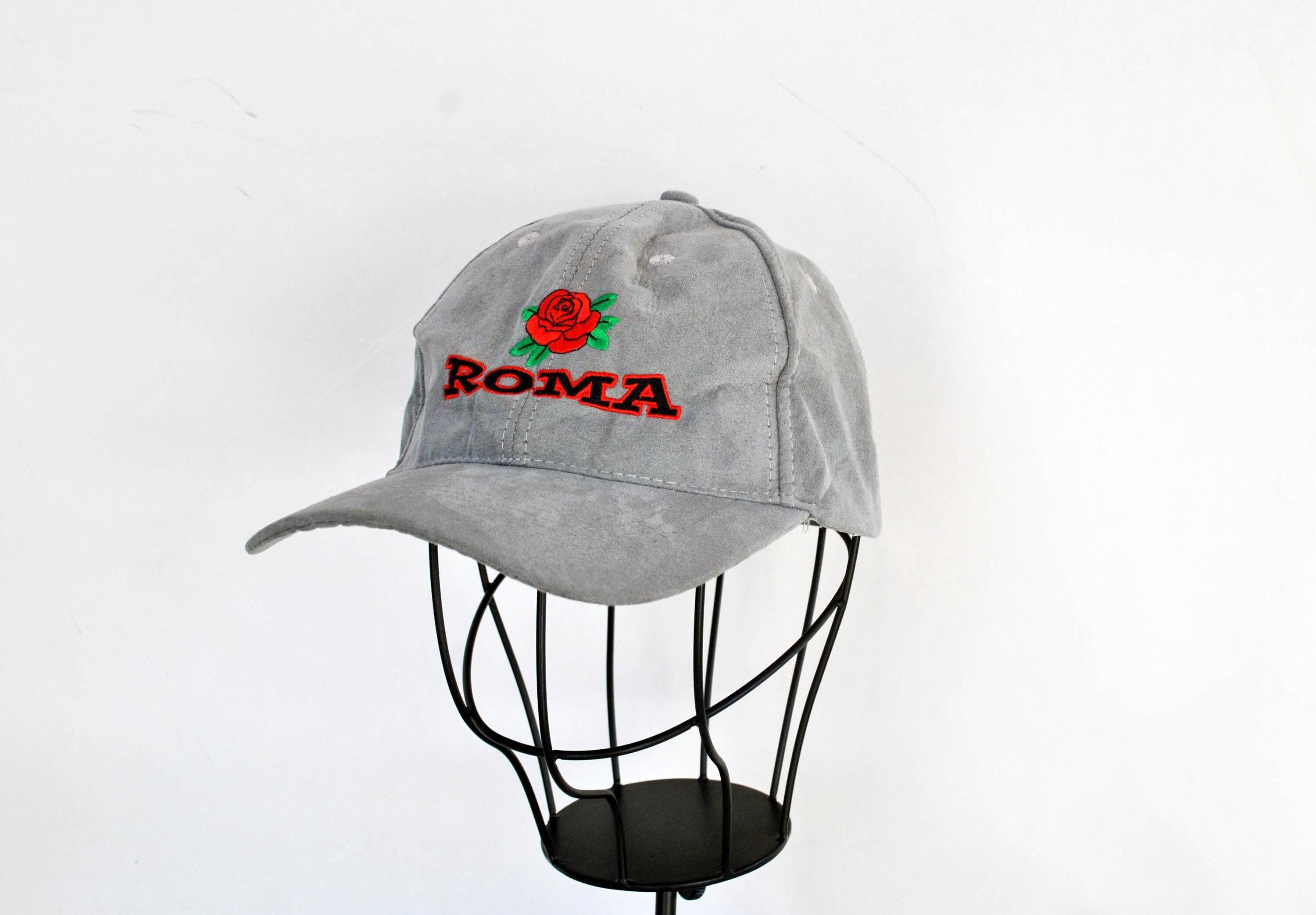 Roma Rose Strapback Hat Trucker Hat Baseball Cap Mesh Hat Hip Hop