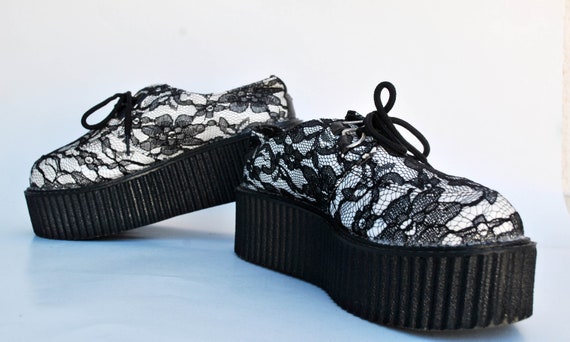 platform creepers Demonia shoes womens platforms … - image 4