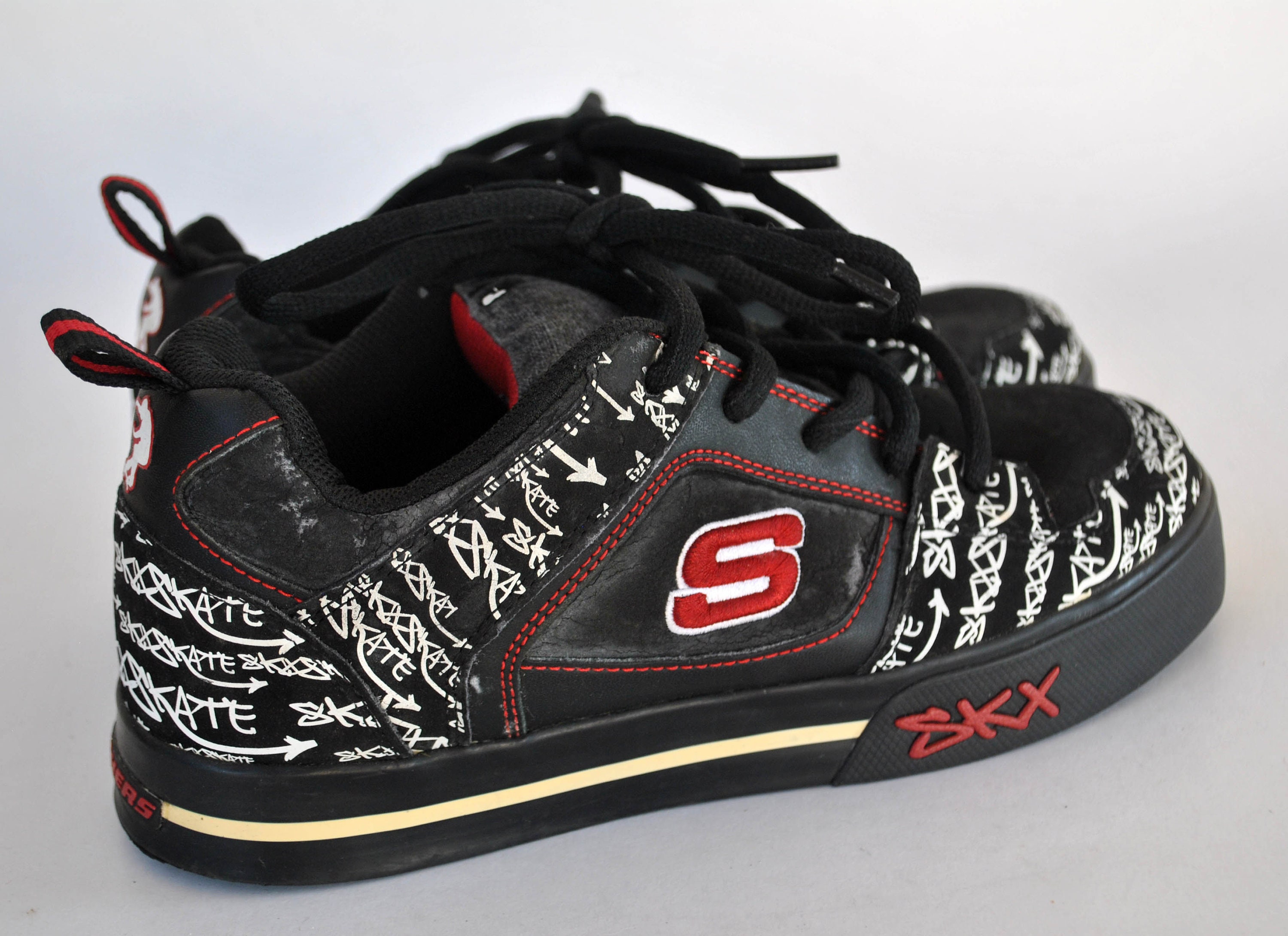 Skechers Chunky Sneakers Vintage Womens Platform Shoes Size