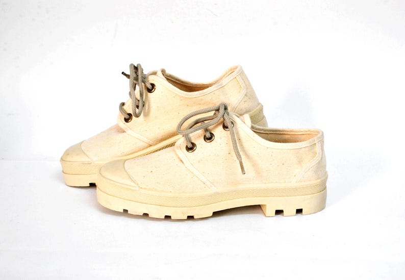 combat sneakers timberland low Military shoes safari rubber gummy sole palladium sneakers vintage canvas shoes size 39 uk 6 us 8 casual shoe