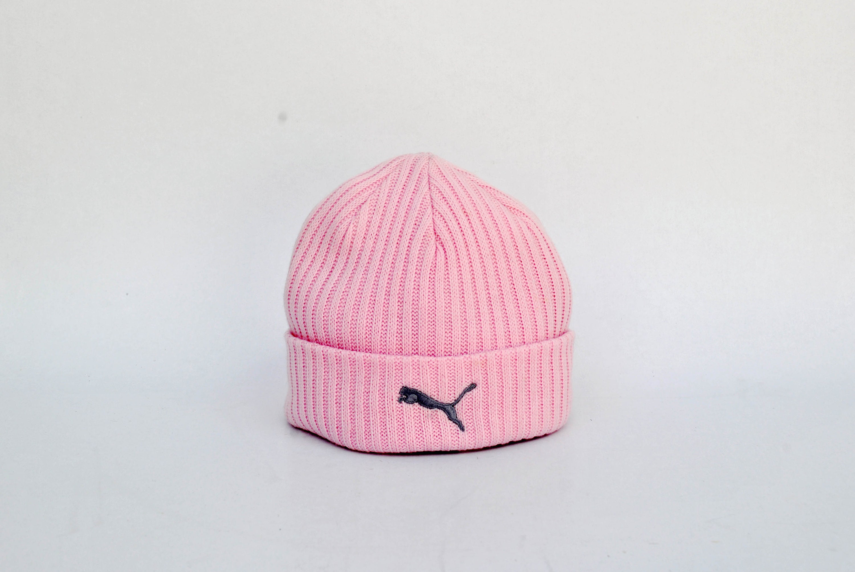 pink puma beanie