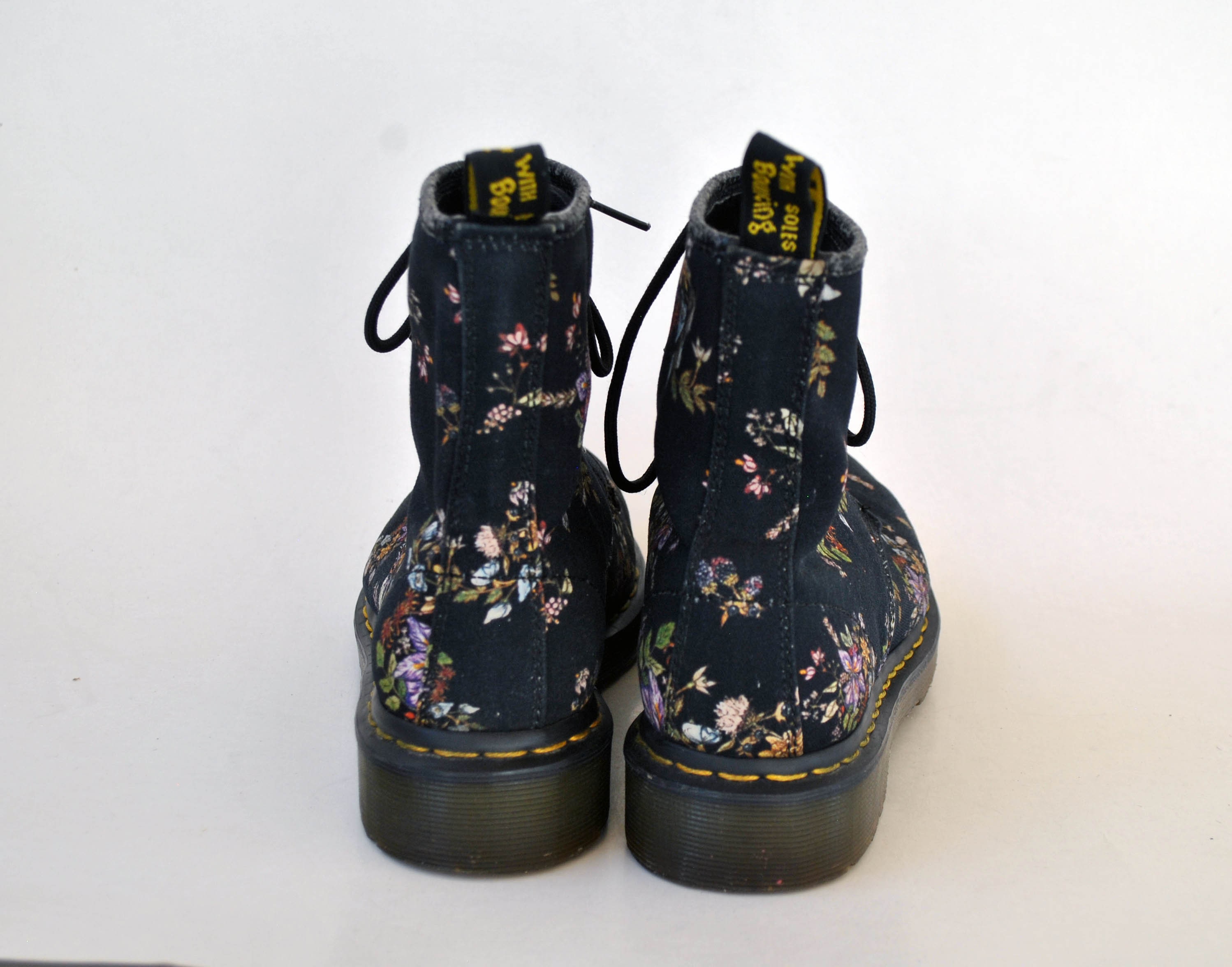 Dr Martens Punk Boots 90s Shoe Military Platform Shoes Lace