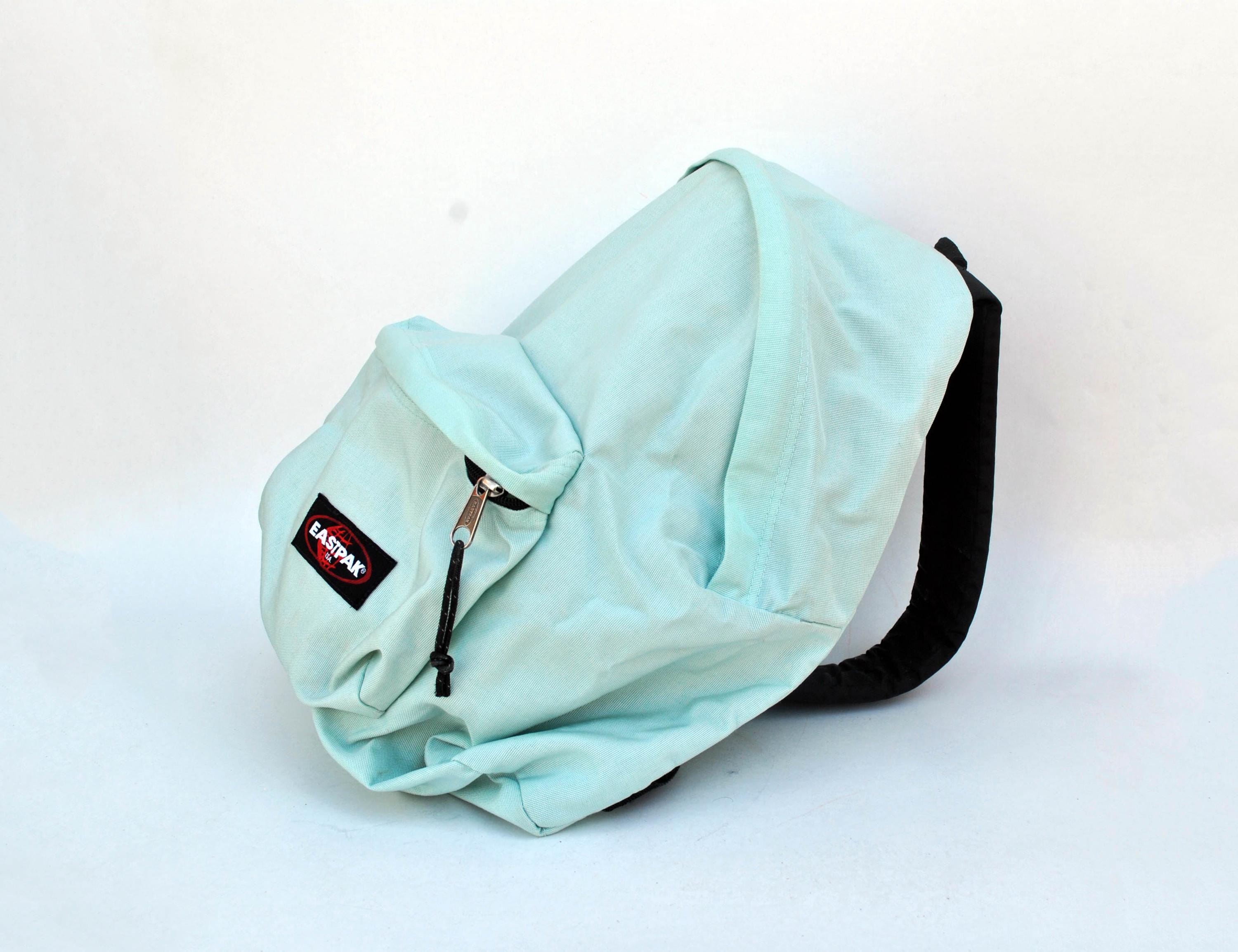 Eastpak Ice Blue Backpack 90s Retro Vintage Bag Back Pack