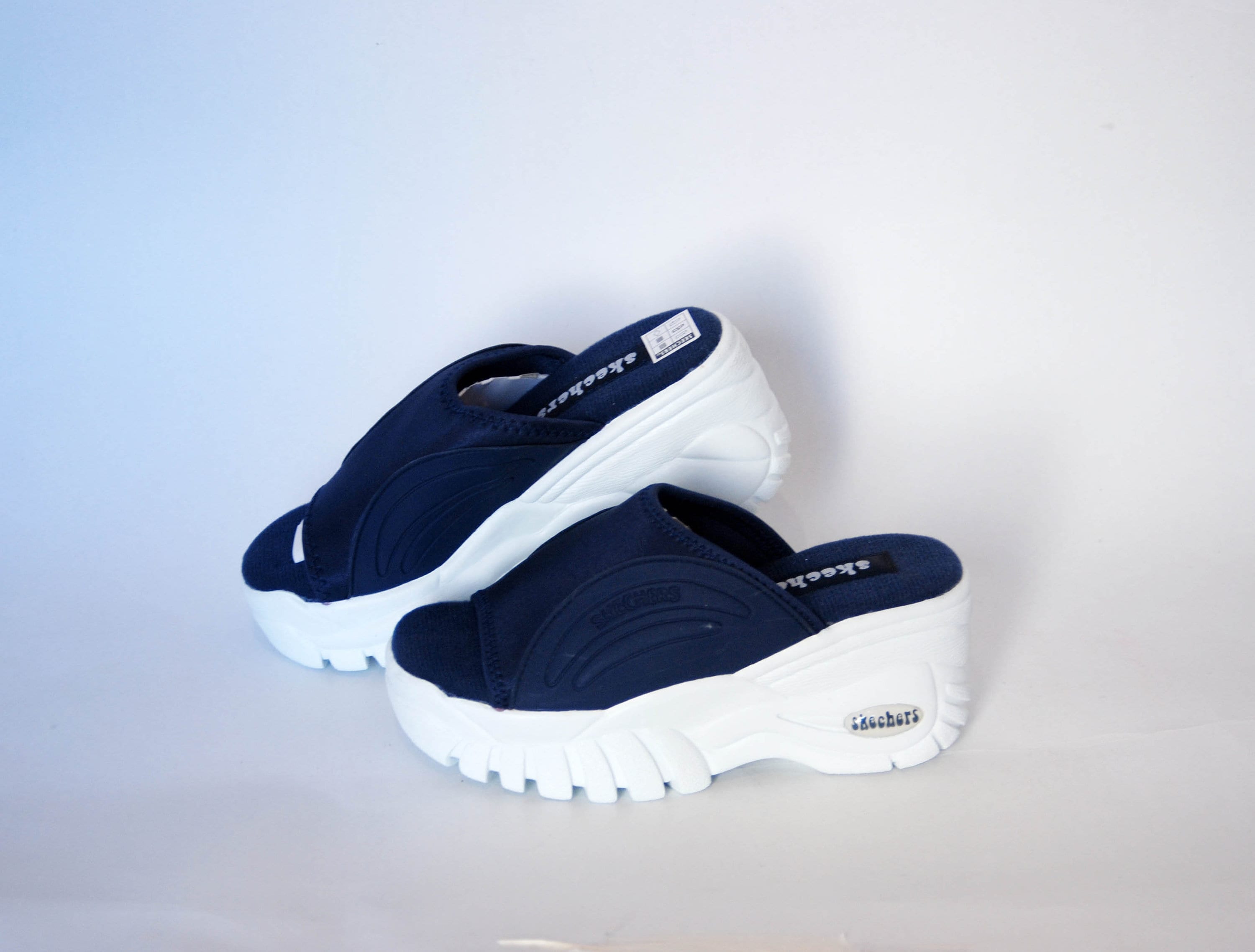 Skechers Platform Slippers Japanese Sandals Vintage Platforms | Etsy New  Zealand