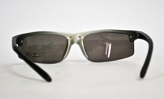 silver matrix rave sunglasses night motor sun gla… - image 5