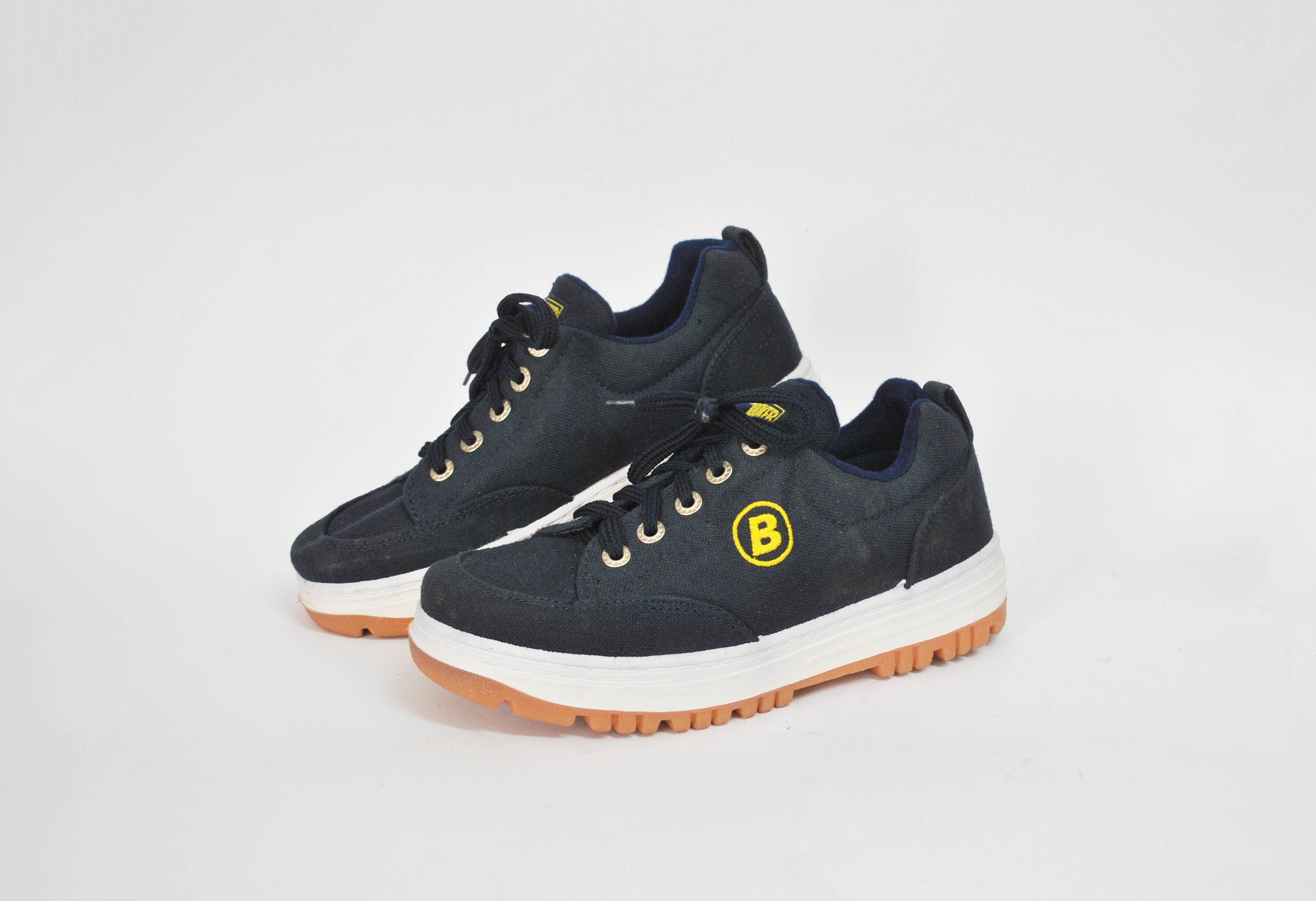 Vintage Blue Chunky Sneakers Womens Shoes Caterpillar Shoes 