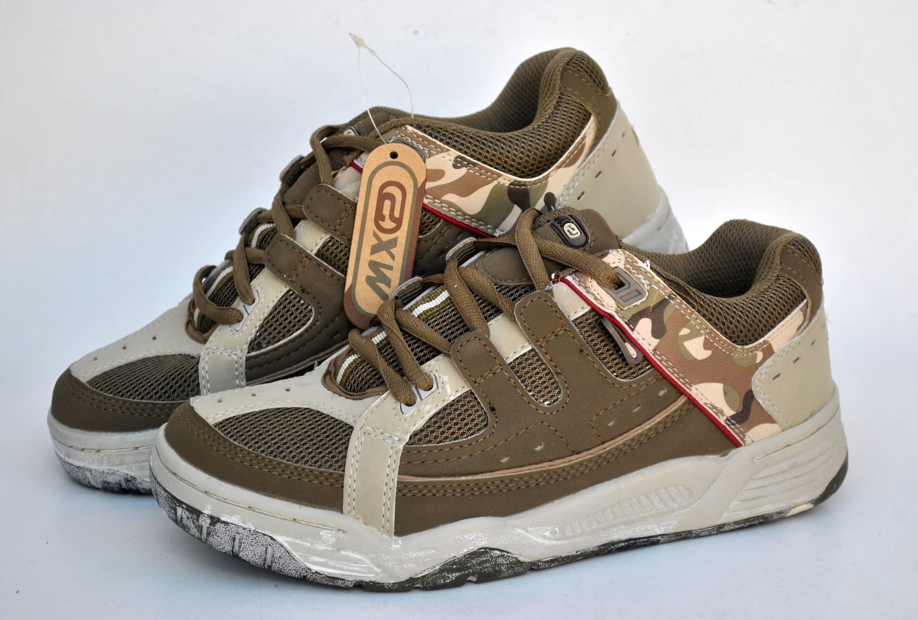 ★NEGATIVETHREE★ Asymmetry Sneakers_Khaki Brown NEGATIVE THREE | Asymmetry Sneakers 