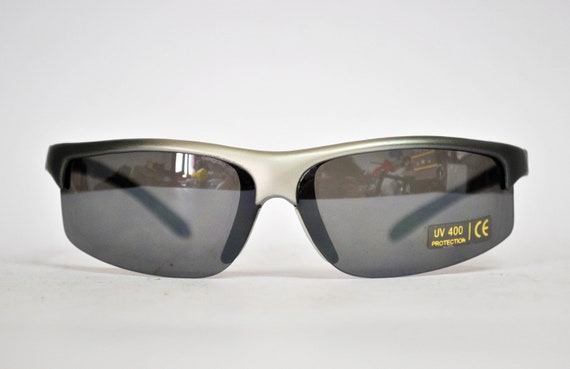silver matrix rave sunglasses night motor sun gla… - image 3