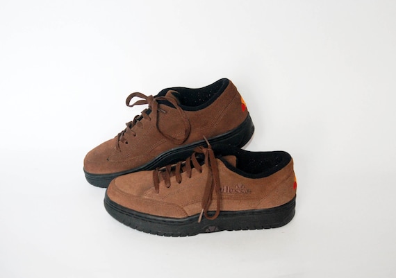 ellesse suede trainers