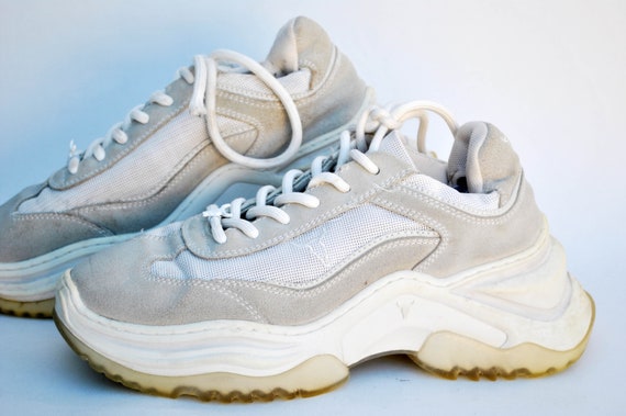 Platform Windsor Smith Shoes Sneakers White Chunky Y2k Goth Rock