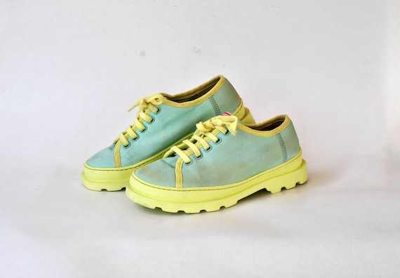 camper low top shoes casual shoes with heel vinta… - image 1