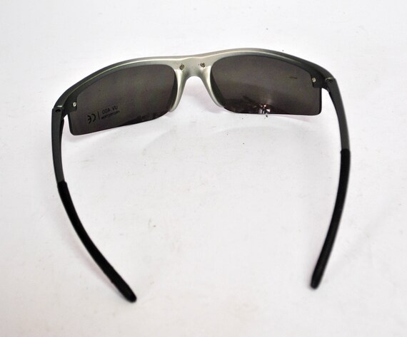 silver matrix rave sunglasses night motor sun gla… - image 6