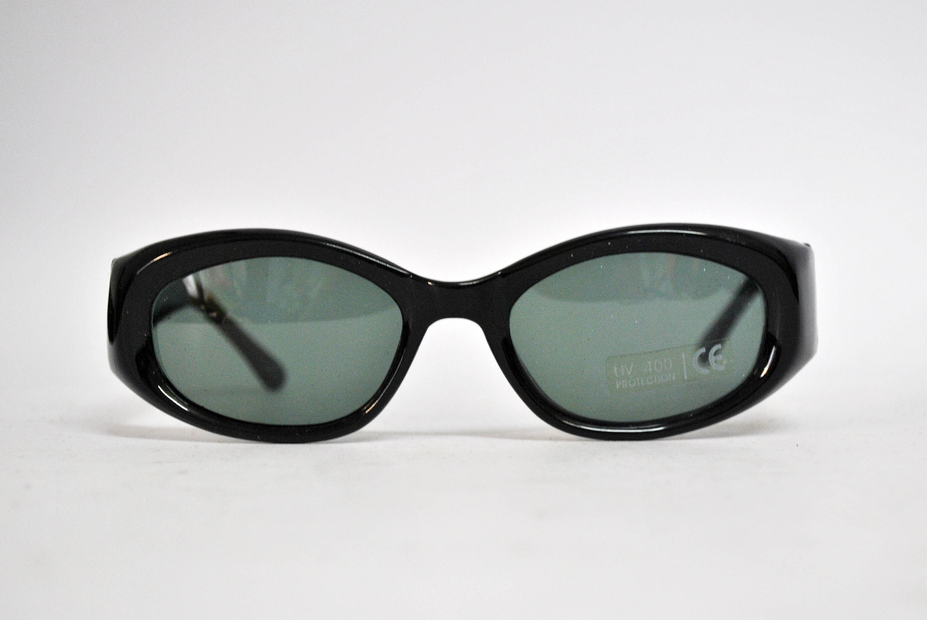 80s Black Sunglasses Vintage Sun Glasses 90s Round Retro Eye - Etsy
