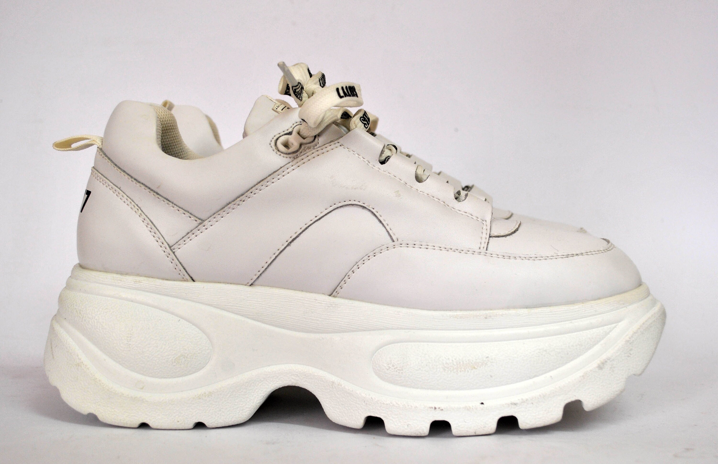 Platform Sixty Seven Shoes White Chunky Y2k Goth Rock - Etsy