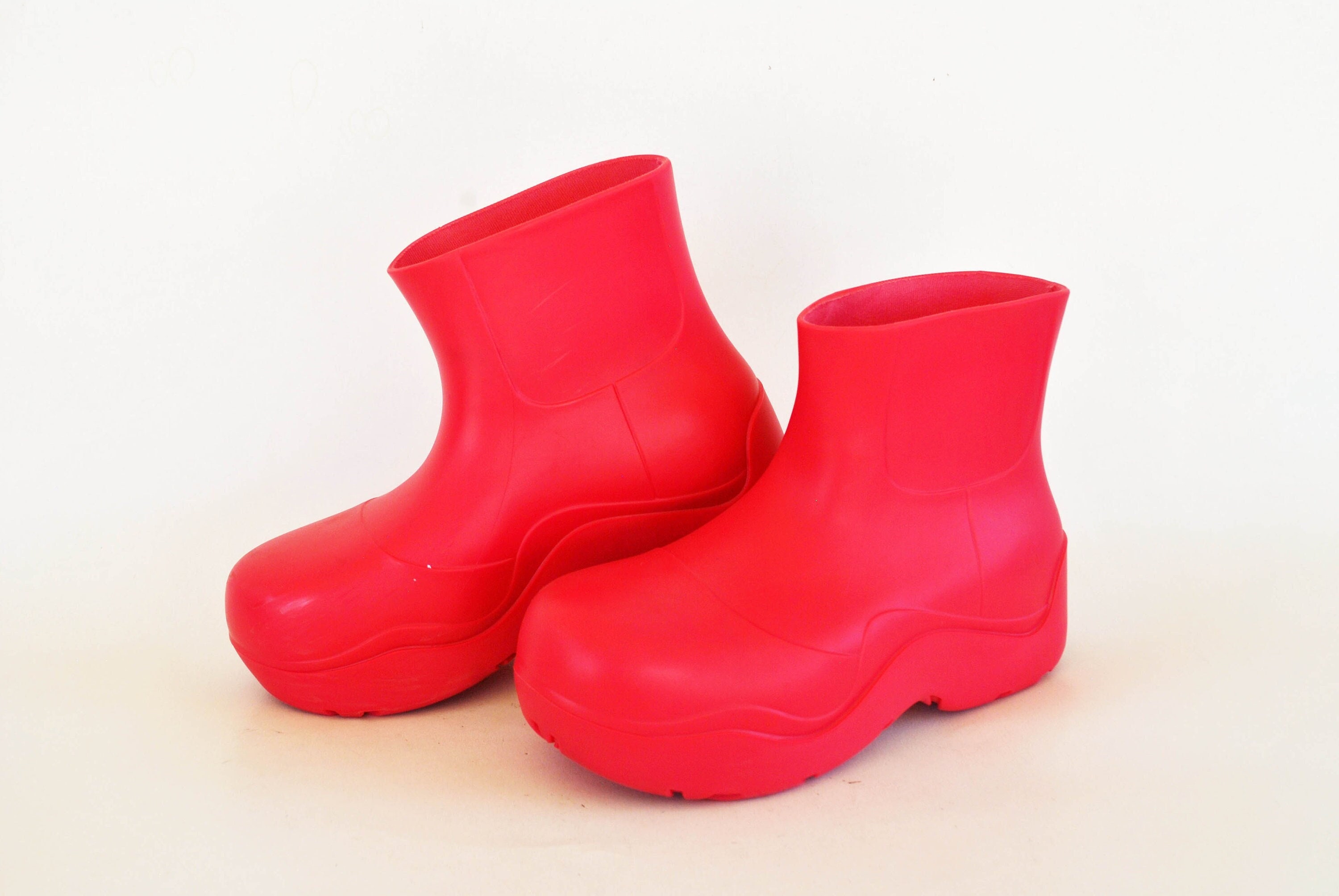 Louis Vuitton LV Monogram Rubber Rain Boots Shoes Women EUR 37 23.5cm US6.5  Pink