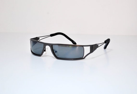 matrix rave sunglasses black motor sun glasses vi… - image 1