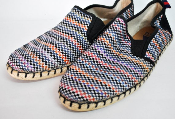 Espadrilles sandals platform women Wedges Fabric … - image 3