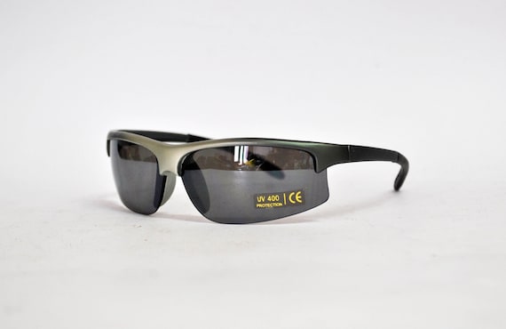 silver matrix rave sunglasses night motor sun gla… - image 1