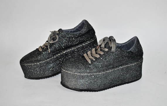 platform shoes glitter sneakers buffalo boots wome